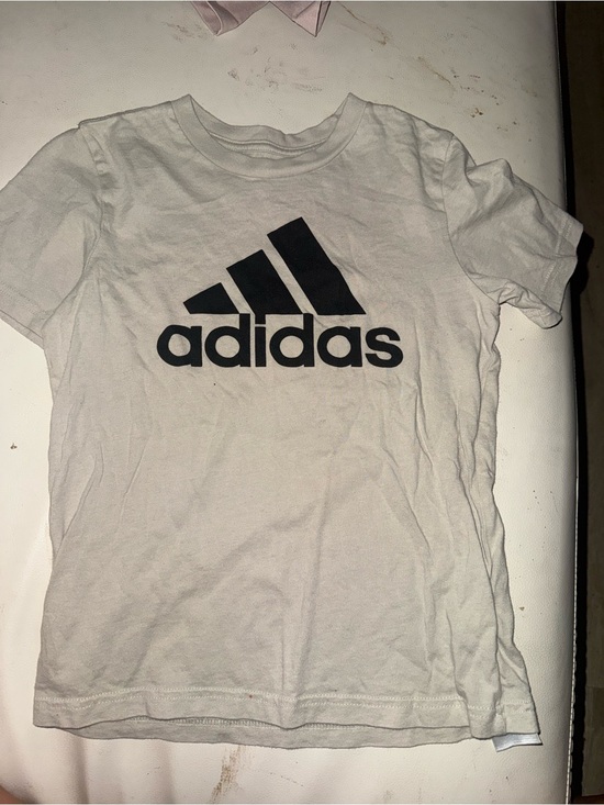 adidas Other - adidas Light Gray Short Sleeve Tee with Subtle Logo